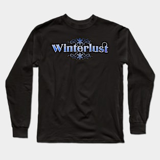 Winterlust Blue Long Sleeve T-Shirt